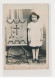 Carte Photo - Petite Fille - Présentoir à Couture - Très Bon état - Andere & Zonder Classificatie