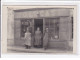 BU : Carte Photo De La Cordonnerie LUCAS (anciennement GEOSSIN) - Vente De Cartes Postales - Très Bon état - Other & Unclassified