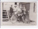 COLLIGNY Dans L'Ain ? : Carte Photo D'une Moto Vers 1920 - Très Bon état - Motos