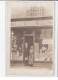 PARIS 16ème : Carte Photo Du Magasin De Tissus, Soieries, Rubans BLOCH (Judaica ?) Au 9 Rue De Passy - Très Bon état - Paris (16)