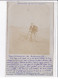 PALAVAS : Carte Photo D'un Cycliste Photographe Sur La Plage (Haralamby BOUROFF) - Très Bon état - Palavas Les Flots