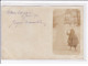 VILLARS COLMARS Par Beauvezer : Carte Photo (enfant Et Bonhomme De Neige) - Très Bon état - Other & Unclassified