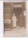 COURBEVOIE : Carte Photo De L'épicerie BOULLE MONTAGNON (marchand De Vins) - état - Courbevoie