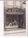 CHARLEVILLE : Carte Photo Du Magasin "au Bon Gout" BADER  - 45 Grand Rue - Très Bon état - Charleville