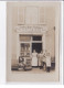 CHAUMONT ? : Carte Photo Du Magasin De Beurres Ouefs Fromages PLARIERE - Très Bon état - Chaumont En Vexin