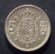 Espagne - Pièce De 5 Pesetas 1975 (Juan Carlos I) - 5 Pesetas