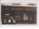 BOURGES : Carte Photo Du Magasin De Modes Et Ganterie Jacquet Deroy Au 82 Rue Nationale (mercerie) - Très Bon état - Bourges