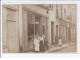 A LOCALISER : Carte Photo D'une Salon De Coiffure Et D'une Mercerie (cachet De Départ Du 54) - Très Bon état - Autres & Non Classés