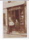 CREON : Carte Photo D'un Salon De Coiffure (coiffeur) - Très Bon état - Other & Unclassified