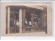 PARIS 10ème : Carte Photo De L'atelier De Fourrures- Naturaliste GAUDEBERT (chasse) Au 50 Boulevard Magenta - Bon état - Arrondissement: 10