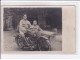 MOTO : Carte Photo (militaire) - Très Bon état - Motorräder