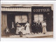 Carte Photo De Commerce : Coiffeur - (cachet Du 9ème Régiment D'infanterie Au Dos) -  état - Magasins