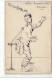 FALAISE : Carte Dessinée - Caricature De Blessé à L'hôpital Temporaire (guerre 14-18) (militaire) - Très Bon état - Falaise