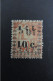 Nelle CALEDONIE VARIETE N°13c DOUBLE SURCHAGE DONT UNE RENVERSEE NEUF* TB COTE 145 EUROS VOIR SCANS - Unused Stamps