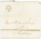 1833, Entire Letter From London Leman Street To Shaftesbury With Clear Coded Postmark - ...-1840 Préphilatélie