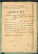 RUSSIA 1874. Interesting Old Militar Document - Documents Historiques