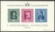 Liechtenstein, 1949, Paintings, Da Vinci, Raffael, Art, Vaduz Philatelic Exhibition, MNH, Michel Block 5 - Blocchi & Fogli