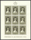 Liechtenstein, 1956, Vaduz Stamp Exhibition, Prince Hans Adam, Nr 1, MNH Sheet, Michel 352 - Neufs