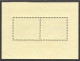 Liechtenstein, 1946, Coach, Horses, Postal Treaty, Philatelic Exhibition, MNH, Gum Defect, Michel Block 4 - Blocks & Kleinbögen