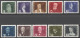 Liechtenstein, 1948,  Aviation Pioneers, Da Vinci, Icarus, Montgolfier, Lilienthal, Wright, MNH, Michel 257-266 - Unused Stamps