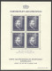 Liechtenstein, 1938, Rheinberger, Composer, Organ, Music, Stamp Exhibition, MLH, Michel Block 3 - Blocs & Feuillets