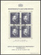 Liechtenstein, 1938, Rheinberger, Composer, Organ, Music, Stamp Exhibition, FD Cancelled, LH Gum, Michel Block 3 - Blocks & Kleinbögen