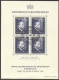 Liechtenstein, 1938, Rheinberger, Composer, Organ, Music, Stamp Exhibition, Cancelled, LH Gum, Michel Block 3 - Blocks & Sheetlets & Panes