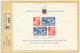 Liechtenstein, 1936, Postal Museum, Vaduz Philatelic Exhibition, Used On Cover, Michel Block 2 - Brieven En Documenten