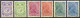 Liechtenstein, 1917, 1919, Heraldry, King Johann II, MNH, Michel 4-9 - Unused Stamps