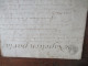 1809 CONTRAT DE MARIAGE MANUSCRIT TIMBRE FISCAL  8 PAGES - Manuscripten