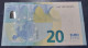 20 EURO S026A1 Serie SX Lagarde Italy Ch 13 Perfect UNC - 20 Euro