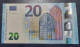 20 EURO S026A1 Serie SX Lagarde Italy Ch 13 Perfect UNC - 20 Euro