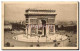 CPA Paris En Flanant L&#39Arc De Triomphe Et La Place De L&#39Etoile - Triumphbogen