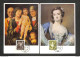 ALLEMAGNE - DDR - 2 Cartes Maximum 1958 - BERLIN W8 - Andrea Mantegna - Rosalba Carriera - Cartas Máxima