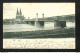 ALLEMAGNE - KOLN - COLOGNE - Die Eisenbahnbrucke - 1900 - RARE - Köln