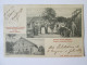 Frontiere Franco-Allemande:epicerie Et Auberge Charles Anthony 1904/grocery & Hostel Franco-German Border 1904 Postcard - Sonstige & Ohne Zuordnung