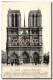 CPA Paris Cathedrale Notre Dame - Notre Dame De Paris