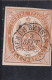 FRANCE - TIMBRE TELEGRAPHE - 1868 - N°3 - 1 F ORANGE - OBLITERE - Telegraph And Telephone