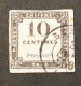 FRANCE TIMBRE TAXE N 1 OBL 1859 ULTRA RARE COTE +++ #278 - 1859-1959 Usados