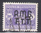 1947 TRIESTE A Segnatasse 5 Lire Violetto Senza Filigrana Usato Centratissimo 4A - Sonstige & Ohne Zuordnung