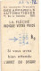 TICKET PUBLICITE DE PESAGE APPAREILS AUTOMATIQUES MUSEE AUTOMOBILE LE MANS LOURDES TRANSPORTS VOITURE DE DION BOUTON - KFZ