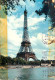 Navigation Sailing Vessels & Boats Themed Postcard Paris Tour Eiffel Pleasure Cruise - Zeilboten