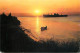 Navigation Sailing Vessels & Boats Themed Postcard Costinesti Sunset Rowboat - Segelboote