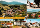 73792714 Bad Kohlgrub Panorama Ortsmotive Kirche Schule Bad Kohlgrub - Otros & Sin Clasificación