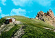 73792665 Groeden Suedtirol IT Seceda Alm Bergstation Seilbahn Mit Geislergruppe  - Andere & Zonder Classificatie