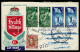 Ref 1644 - 1953 Cover - Invercargil New Zealand 1s/5d Rate To London & Readdressed - Storia Postale