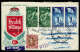 Ref 1644 - 1953 Cover - Invercargil New Zealand 1s/5d Rate To London & Readdressed - Covers & Documents