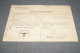 Guerre 40-45, Attestation De Rapatriement Allemand Pour Albert Tréfois,1944.original Pour Collection - 1939-45