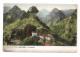 Postcard Portugal Madeira Cruzinhas Hills Trees Mountain Village Posted German South West Africa Stamp 1906 Undivided - Madeira