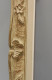 Delcampe - -JOLI CADRE MONTPARNASSE BOIS Sculpté Peinture VIEILLIE Blanche Pour TABLEAU     E - Other & Unclassified